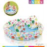 Бассейн надувной INTEX «Фрукты» 59460 с кругом и мячом, от 3 лет